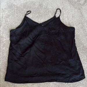 Banana Republic Black Sleeveless Fitted Camisole